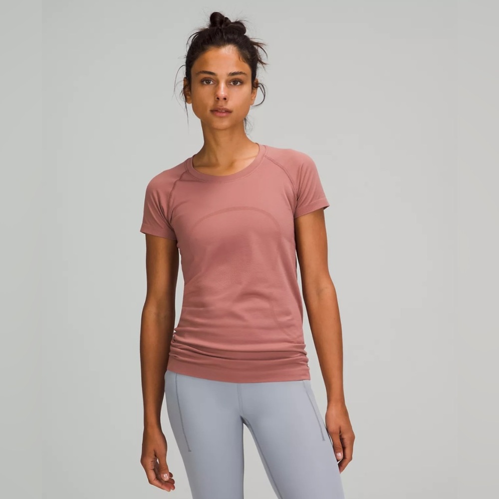 Lululemon Swiftly Tech Short Sleeve Shrit 2.0, Spiced Chai, 16